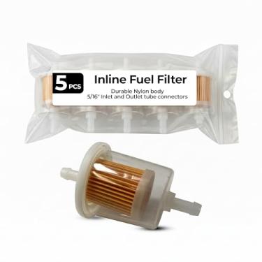 Imagem de Sherco-Auto Pacote Com 5 Filtros De Combustível Universais Transparentes Em Linha 5/16" - G2 Gf11 33032 F20011