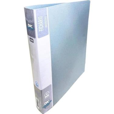 Imagem de Fichario de PP Azul Bleeze A4 C/4 Argolas PCT.C/03 - DAC