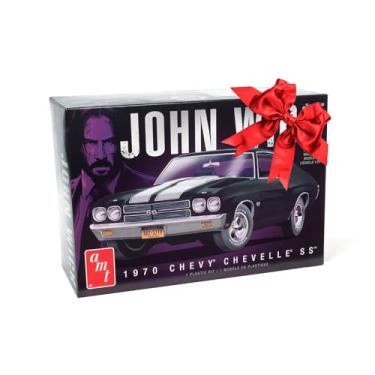 Imagem de AMT Kit de modelo em escala 1:25 Chevy Chevelle John Wick 1970