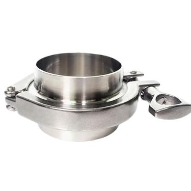 Imagem de Braçadeira tripla de 2,5 cm x tubo de 32 mm OD + tira de PTFE SUS306 conjunto de união de braçadeira tripla