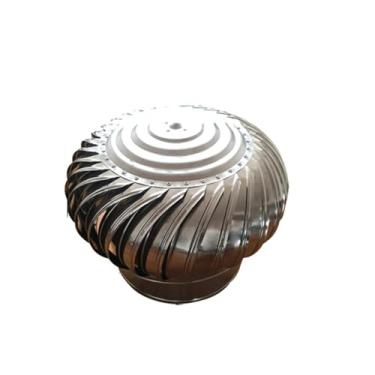 Imagem de Exaustor sem alimentação de bola de vento de aço inoxidável 201, ventilador de teto, ventilação e exaustão de combustão de fábrica (pequeno: 12)
