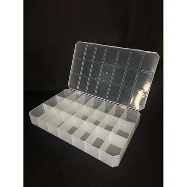 Imagem de Caixa Organizadora 21 divisões organizador (Transparente)