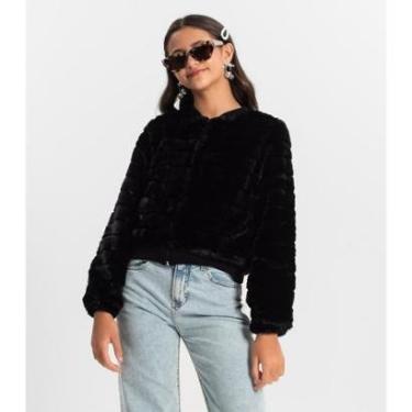 Imagem de Jaqueta Juvenil Minty Com Pelo Feminina-Feminino