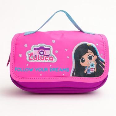 Imagem de Estojo Triplo Escolar Luluca Oficial Coleção 2026 Clio