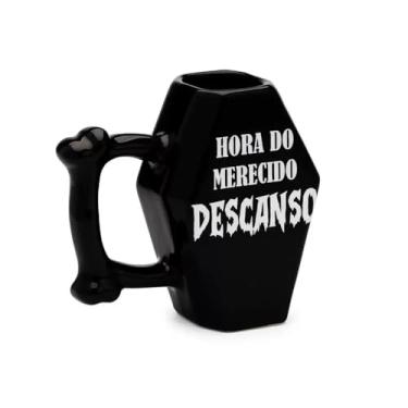 Imagem de Caneca RIP – estilo sombrio e divertido para deixar qualquer gole ainda mais marcante!
