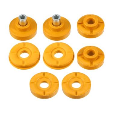 Imagem de Hihaha No.31336776389 Suspension Strut Bumper Bump Stop para BMW X6 2014 / Amortecedor Interno Jounce / Borracha Durável / 1 Conjunto Amarelo