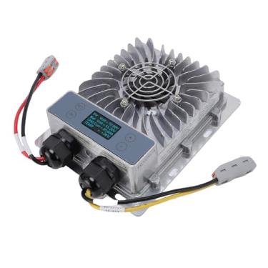 Imagem de Luocute Controlador de Carga Solar MPPT de 1200 W, Display LCD Avançado Com Ventilador de Resfriamento Inteligente, para Baterias de íon de Lítio 24 V 36 V 48 V 60 V 72 V Em Energia de