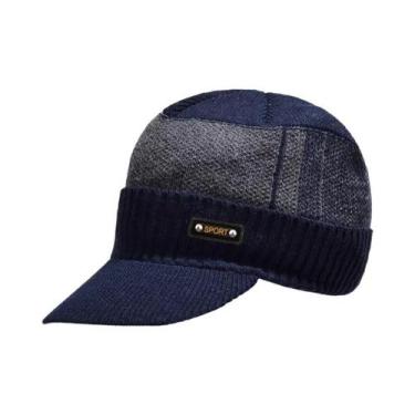 Imagem de Boné de Inverno Masculino com Aba - Proteção para Ouvidos - Ideal para