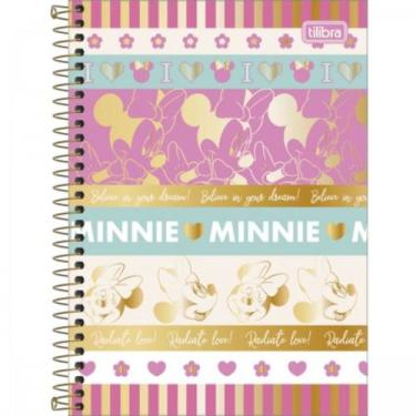 Imagem de Caderno De Espiral 1/4 Minnie 80fls - Tilibra