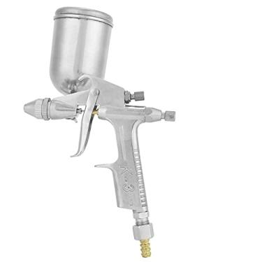 Imagem de Generic Pistola de Pulverização K3 Aerógrafo de Pintura Com Bico de 0,5 Mm de Alta Precisão para Reparos, Pintura de Paredes Externas, Reparo de Móveis, Copo de Rotação de 360 ​​° para à Mão DIY, Camisetas