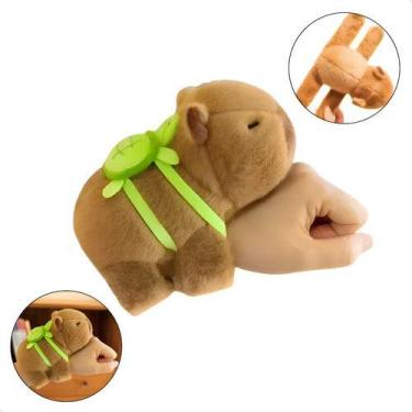 Imagem de Capivara Fofa Kawaii Ajustável 17cm Bracelete