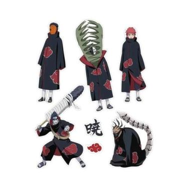 Imagem de Adesivos De Cosplay NARUTO Akatsuki Nuvem Vermelha Deidara Pain Konnan