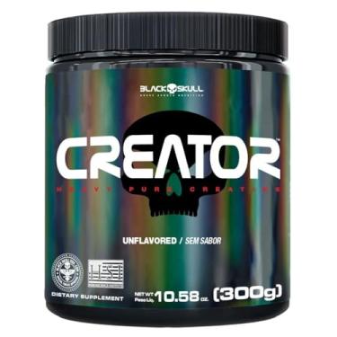 Imagem de CREATINA MONOHIDRATADA - CREATOR - BLACK SKULL (300 g) - Pote