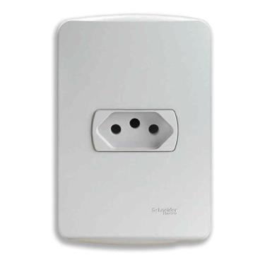 Imagem de Tomada Conjunto 20a Branca Miluz Schneider