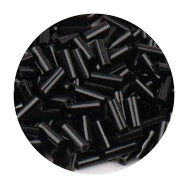 Imagem de 2000 peças de contas de sementes de tubo 2 x 7 mm mini contas longas de vidro pequeno artesanato contas espaçadoras soltas para telefone faça você mesmo berloques de cintura pulseiras brincos colares