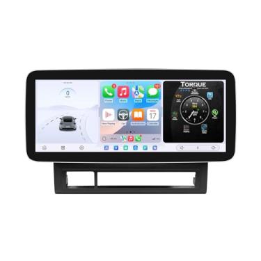 Imagem de JOYING Rádio automotivo para Toyota Tacoma 2005-2015, tela sensível ao toque QLED de 12 polegadas, Android 13, estéreo, 12 GB + 256 GB, unidade de cabeça Plug and Play com CarPlay e Android Auto, link