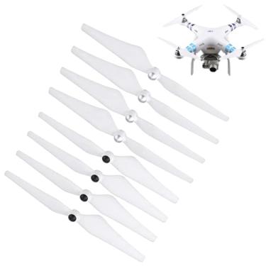 Imagem de JUSTHERE 4 Pairs 9450 Self Tightening Drone Propeller(4CW+4CCW) for DJI Phantom 2/3/3PRO, Low Noise Propeller, Replacement Parts for Drone Blades
