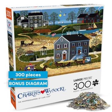 Imagem de Buffalo Games - Charles Wysocki - Os Whippersnappers of Cape Cod - Quebra-cabeça para adultos - Quebra-cabeça desafiador perfeito para noites de jogos - O tamanho final é 21,25 x 15,00