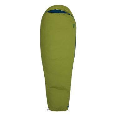 Imagem de MARMOT Sacos de dormir Voyager 45° ou 55° para múmias, isolamento sintético Spirafil para acampamento e mochilão, Cilantro, Regular
