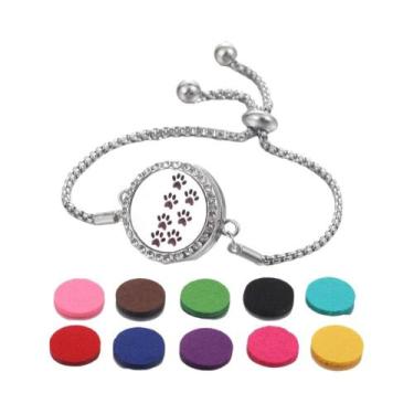 Imagem de Pulseira De Aromaterapia Árvore Da Vida, Difusor De Óleo Essencial De 