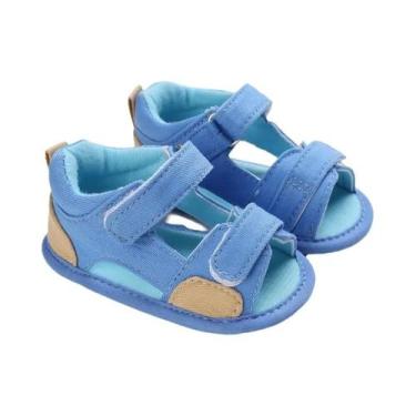 Imagem de Sapatos De Caminhada Para Bebês Sandálias De Verão Com Solado Macio An