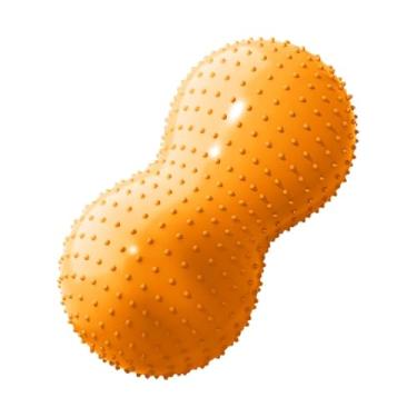 Imagem de Aymzbd Bola de Ginástica com Bomba, Bola de Equilíbrio E para Sentar, Ideal para Academia em Casa, para Meninas E Meninos, Treinamento Infantil, Laranja