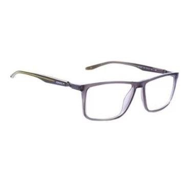 Imagem de Armação De Óculos Speedo Haste 360 Sp6125i H01 Cinza Translúcido-Masculino