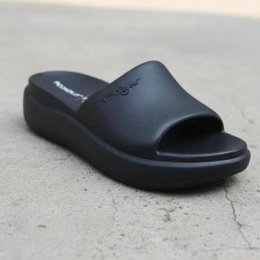 Imagem de Chinelo Piccadilly Slide Nuvem Ortopédico Esporão Macio Leve, Preto, 3