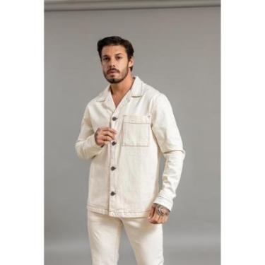 Imagem de Jaqueta Parka Masculina de Sarja Grande Dialogo-Masculino