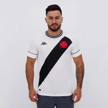 Imagem de CAMISA MASCULINA KAPPA VASCO DA GAMA 2 2020 BRANCA-Masculino
