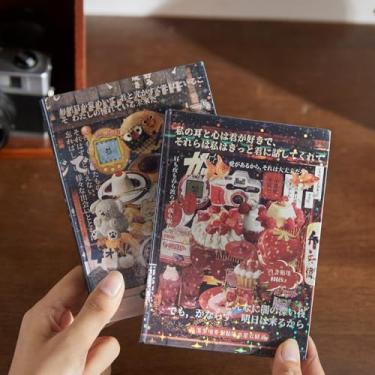 Imagem de Pacote com 2 livros de adesivos japoneses, 1600 peças de adesivos fofos para scrapbook de viagem, Kpop, photocard, glitter, toploader, decoração para planejadores "faça você mesmo"