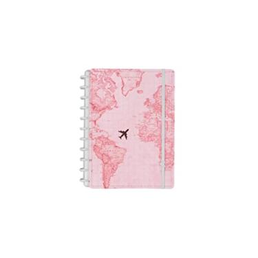 Imagem de Caderno Inteligente, Grande, Gocase Mapa Mundi, 215x280 mm, 80 Folhas