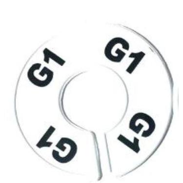 Imagem de Separador Para Araras Branco - Central