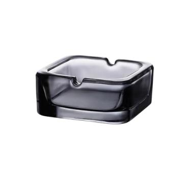 Imagem de x3anggyt5 Cinzeiros para cigarros, cinzeiro de vidro cristal, cinzeiro, quadrado, cinzeiro, portátil, para quarto, restaurante, escritório, varanda, jardins, hotéis, etc. Cinzeiro externo