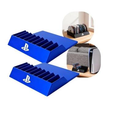 Imagem de Kit 2 Base Organizadora De Jogos e Acessórios Suporte De Mesa Premium 