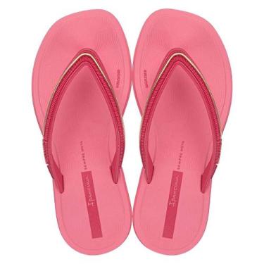 Imagem de Chinelo de Dedo Infantil Menina Dia a Dia Ipanema Kids Glow, Rosa medi