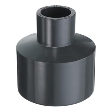 Imagem de HARFINGTON Acoplamento redutor de PVC 2 x 3/10.2 cm acoplamento aumentador/redutor adaptador de encaixes de tubulação DWV redutor de duto para esgoto encanamento tubo de drenagem suprimentos de água
