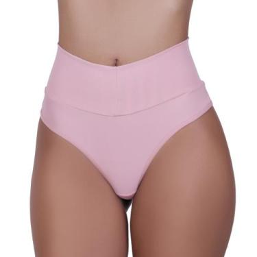 Imagem de Calcinha Fio Duplo e Cós Alto Microfibra Pós Parto- c8 BEBEL, Romance,