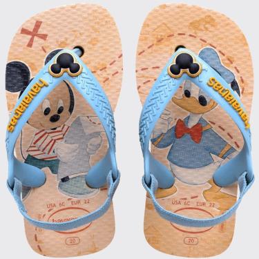 Imagem de Chinelo Infantil Meninos de Dedo Casual Havaianas Baby Disney Clas FC 4137007-Masculino
