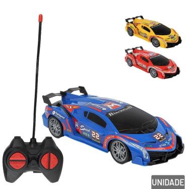 Imagem de Carrinho de Controle Remoto com LUZ Color - Tudo em Caixa