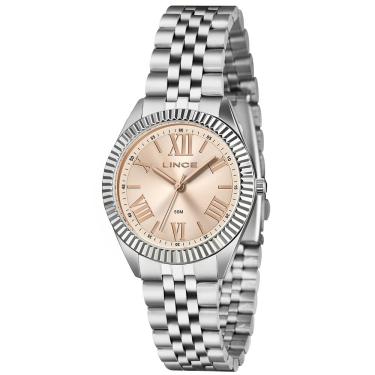Imagem de Relógio Lince Feminino Ref: Lrmm047l36 R3sx Clássico Prateado