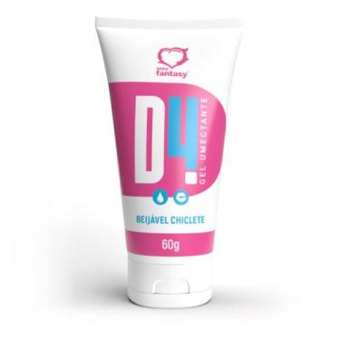 Imagem de Gel Lubrificante Beijável D4 Chiclete 60g - Sexy Fantasy