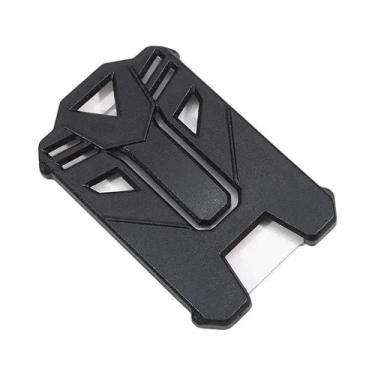 Imagem de Chaveiro Retrátil Reforçado Para Crachá Com Corda De Aço E Alça Tática