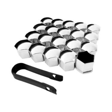 Imagem de Capas Protetoras Antiferrugem Para Porcas De Roda De Carro 17 19 21mm,