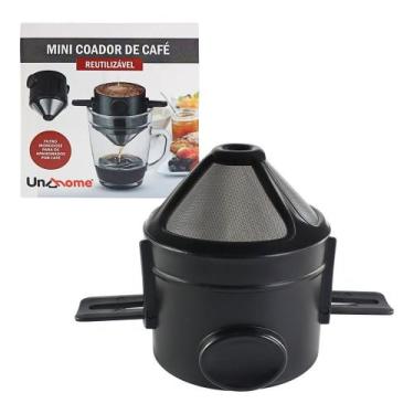 Imagem de Mini Coador de Café Reutilizável com Abas Laterais - UnyHome