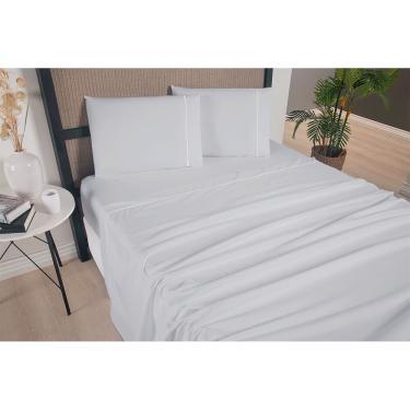 Imagem de Jogo de Lençol Versatile 4 Peças King 300 Fios Cinza