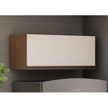 Imagem de Armário Aéreo de Cozinha 80cm Basculante 1309 Linha Conecta Genialflex
