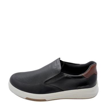 Imagem de Sapatênis Masculino Pegada REF: 112303 COURO, Preto, 39