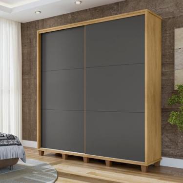 Imagem de Guarda-Roupa Casal Monte Carlo com 2 Portas de Correr 4 Gavetas Intern