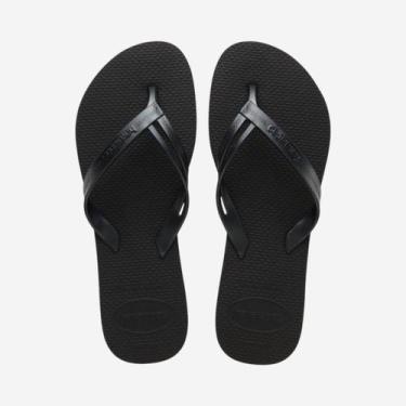 Imagem de Chinelo Havaianas Elegance Preto, Preto, 37/38